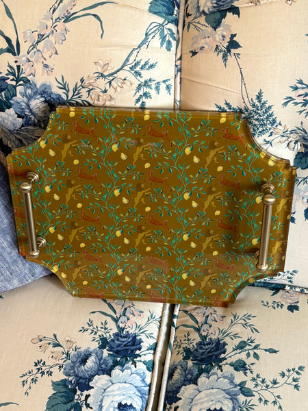 Acrylic Aurélie Tray, Bronze