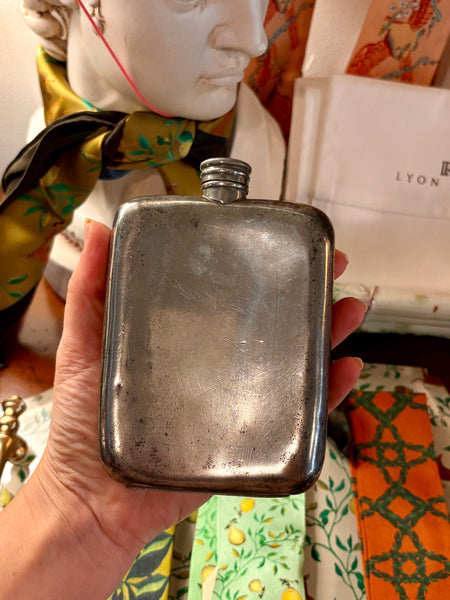 Silver Plate Flask