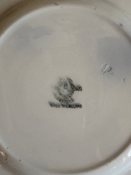 Allerton's Gaudy Welsh "Oyster" Salad Plate