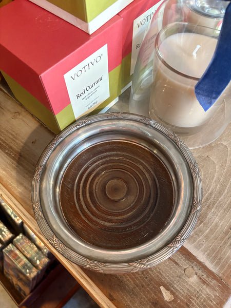 Silver Plate Wine Bottle Coaster