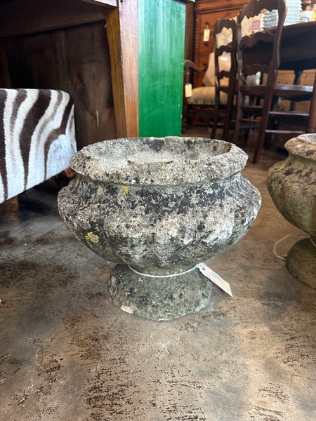 Pair of Stone Urns