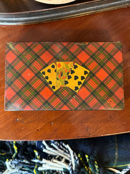 Tartan Plaid Card Box