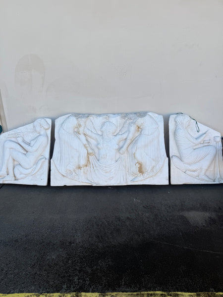 Rare Plaster Panels Made from Greek Originals