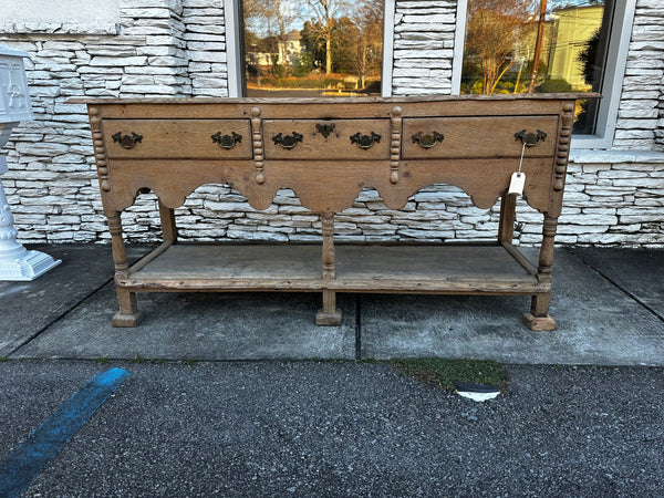 English Bleached Oak Server
