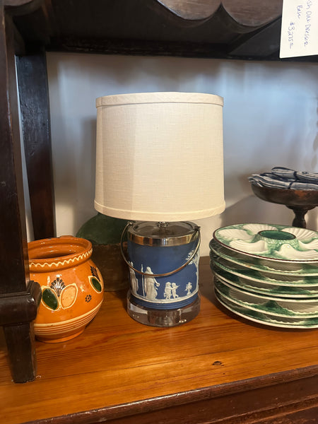 Wedgewood Biscuit Barrel Lamp