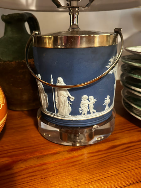 Wedgewood Biscuit Barrel Lamp