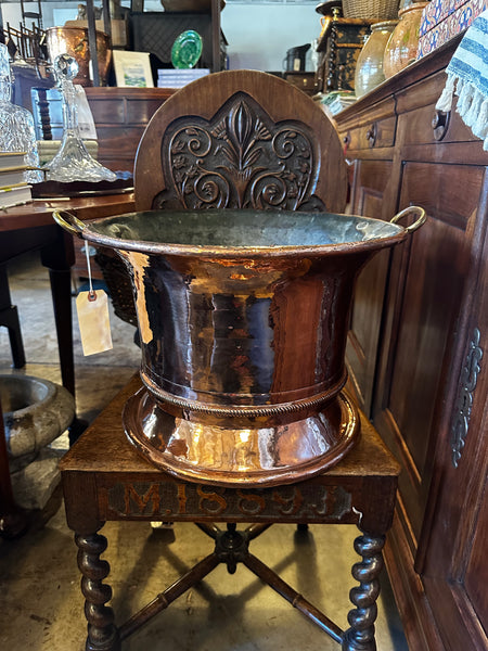 French 19th Century Copper Bowl