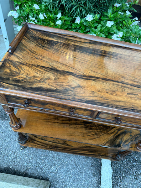 Stunning Rosewood Tea Trolley