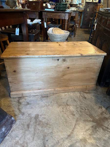 English Pine Blanket Box