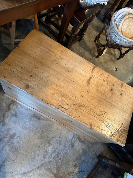 English Pine Blanket Box