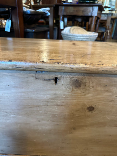 English Pine Blanket Box
