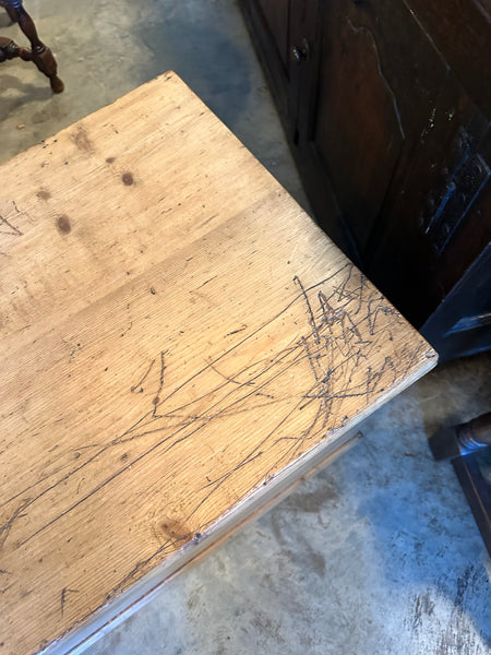 English Pine Blanket Box