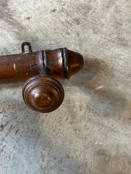 French Faux Bamboo Coat Rack, 6 Hooks