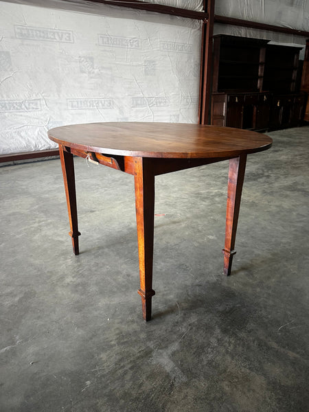 French Cherry Oval Table