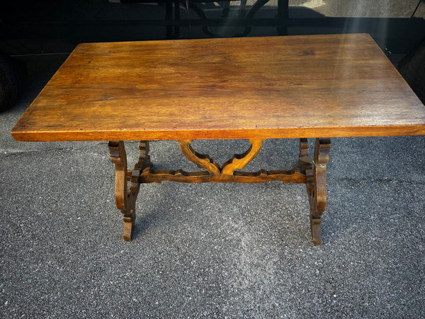 French Spanish-Style Walnut Table
