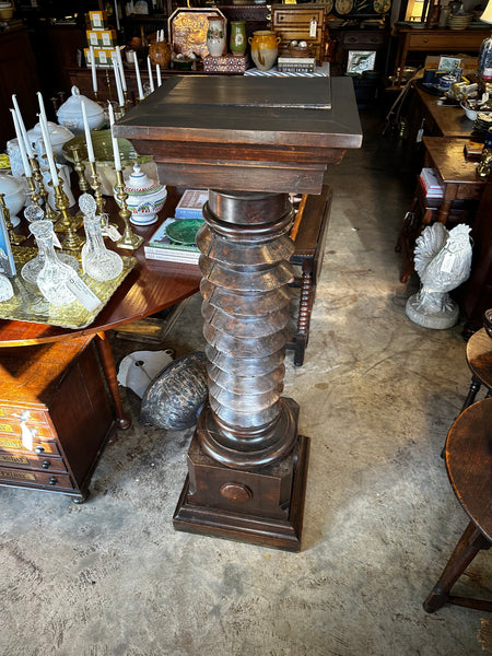 French Walnut Wine Press Screw