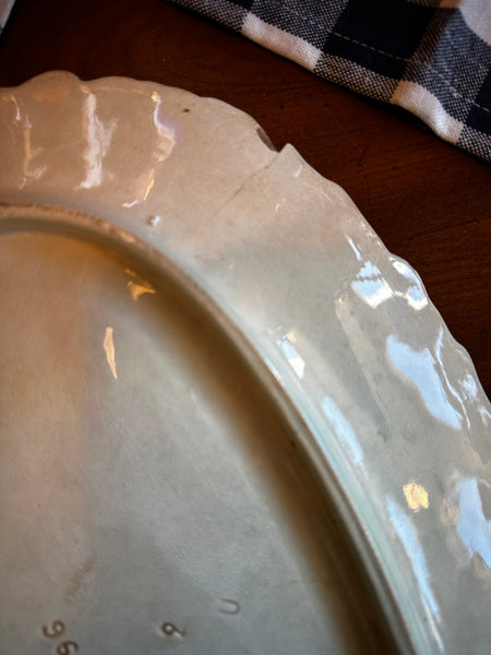 French Asparagus Platter and Cradle