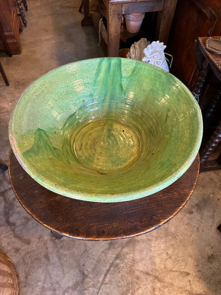 Spanish Crock, Green Glaze