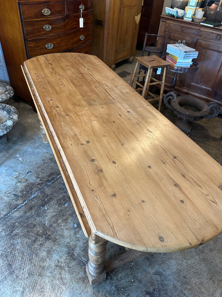 Irish Pine Drop Leaf Table