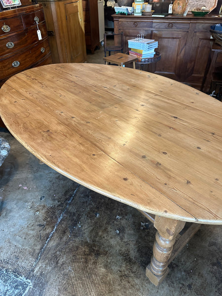 Irish Pine Drop Leaf Table