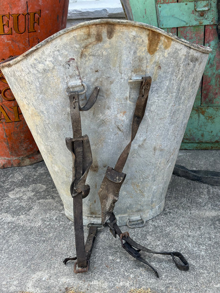 "Chateauneuf Du-Pape" Grape Hod, Galvanized