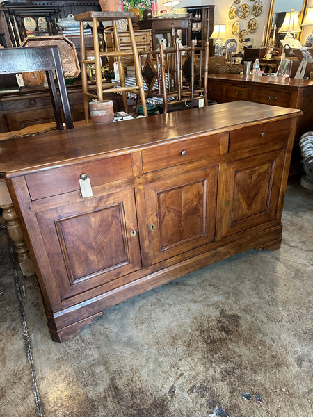 French Cherry 3-Door, 3-Drawer Enfilade