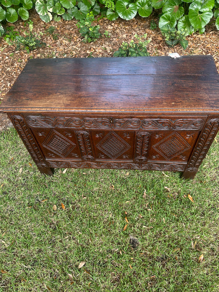 17th Century English Oak Coffer