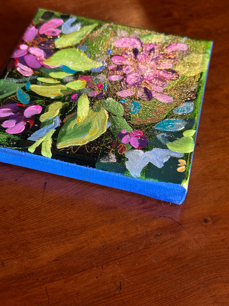 Mini Purple Flowers I
