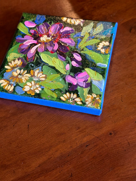 Mini Purple Flowers II