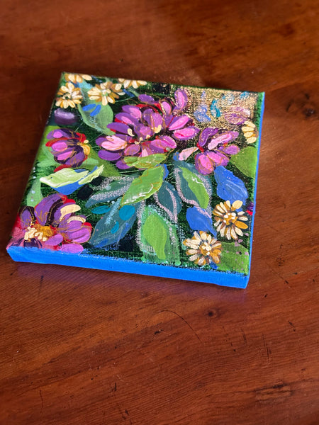 Mini Purple Flowers III