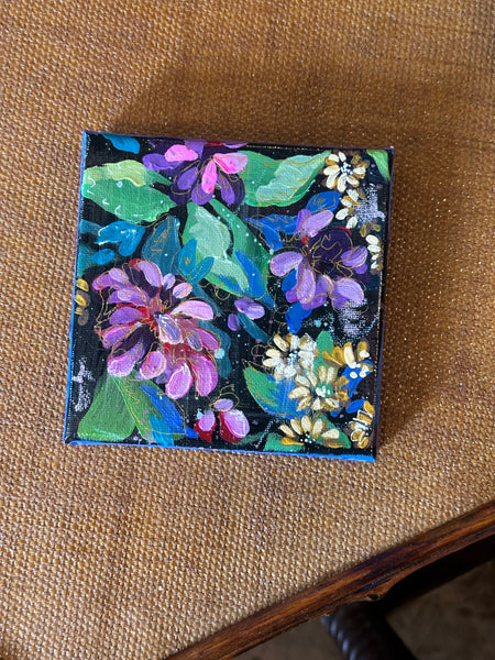 Mini Purple Flowers IV