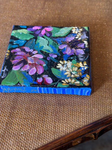 Mini Purple Flowers IV