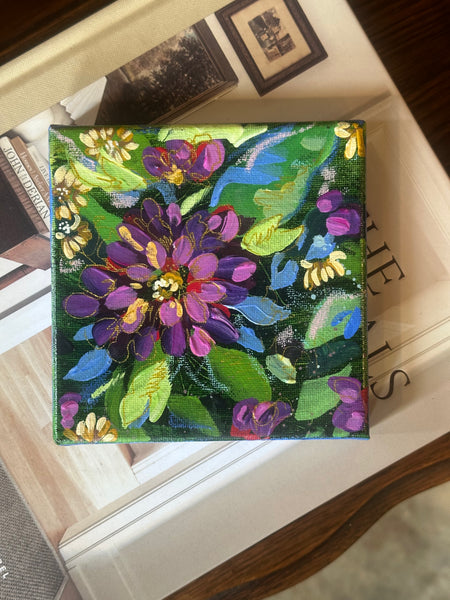 Mini Purple Flowers V
