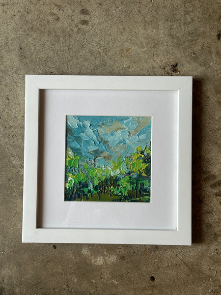 "Blue Sky Landscape" by Angela Hughes Zokan