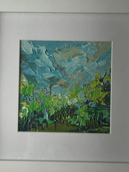"Blue Sky Landscape" by Angela Hughes Zokan