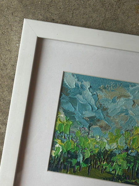 "Blue Sky Landscape" by Angela Hughes Zokan