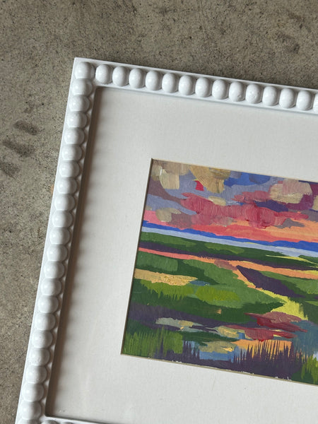 "The Marsh at Sunset" by Angela Hughes Zokan