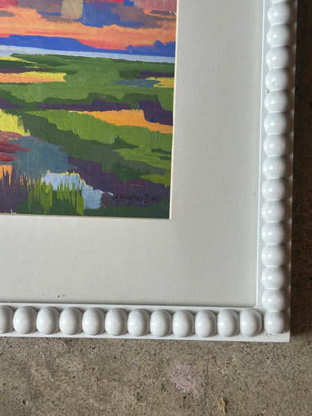 "The Marsh at Sunset" by Angela Hughes Zokan