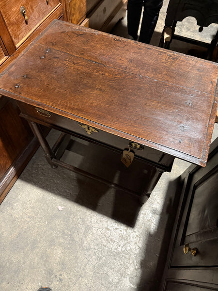 English Oak Side Table