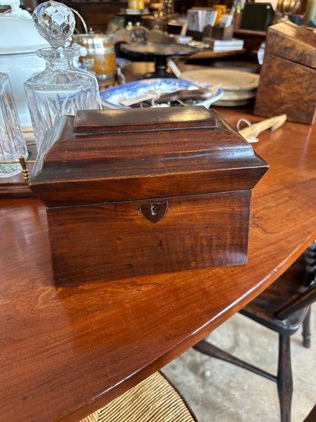 Georgian Mahogany Tea Caddy