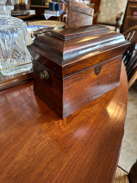 Georgian Mahogany Tea Caddy