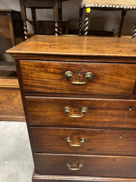 Georgian Country Mahogany Chest