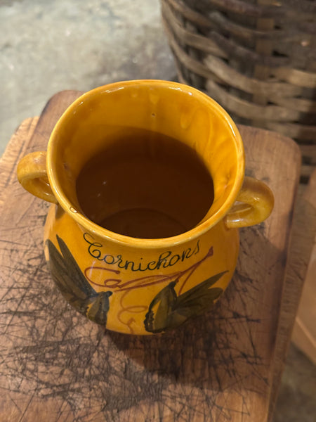 French "Cornichons" Jar