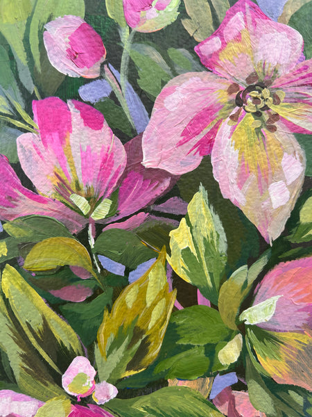 Pink Lenten Rose, by Angela Hughes Zokan