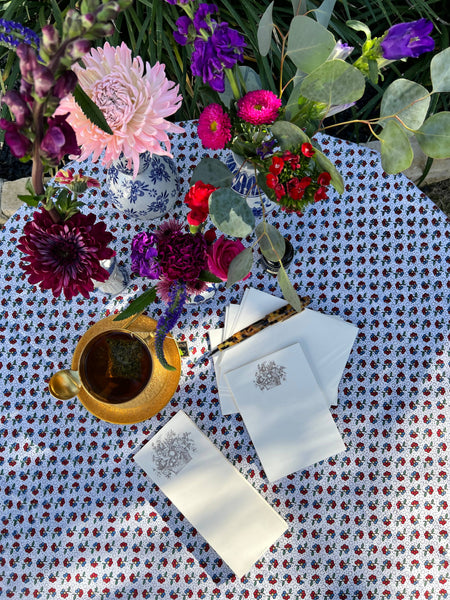 Floral Basket Long Pad