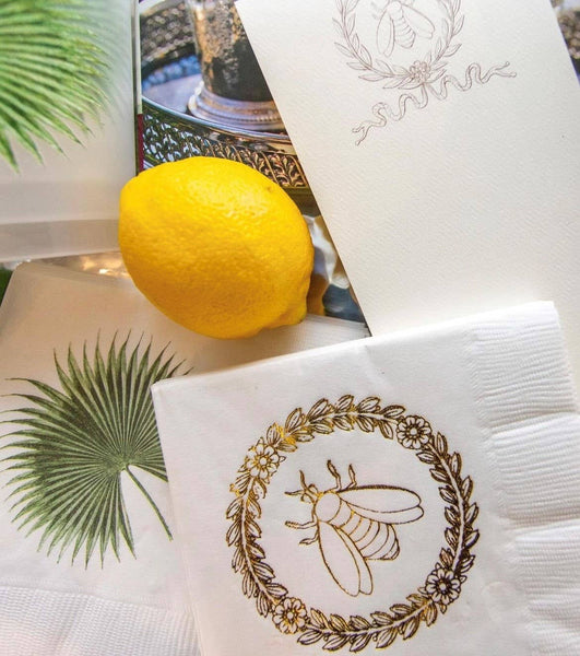 Empire Bee Cocktail Napkins