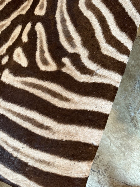 Zebra Ottoman