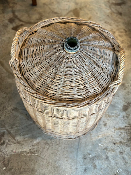 Wine Bottle in Wicker