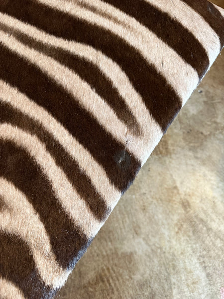 Zebra Ottoman