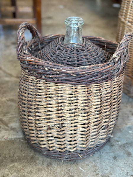Wine Bottle in Wicker